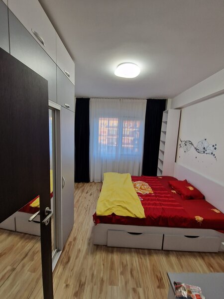 Dobroiesti, Marului, ap. 2 camere tip studio, mobilat-utilat, parcare,